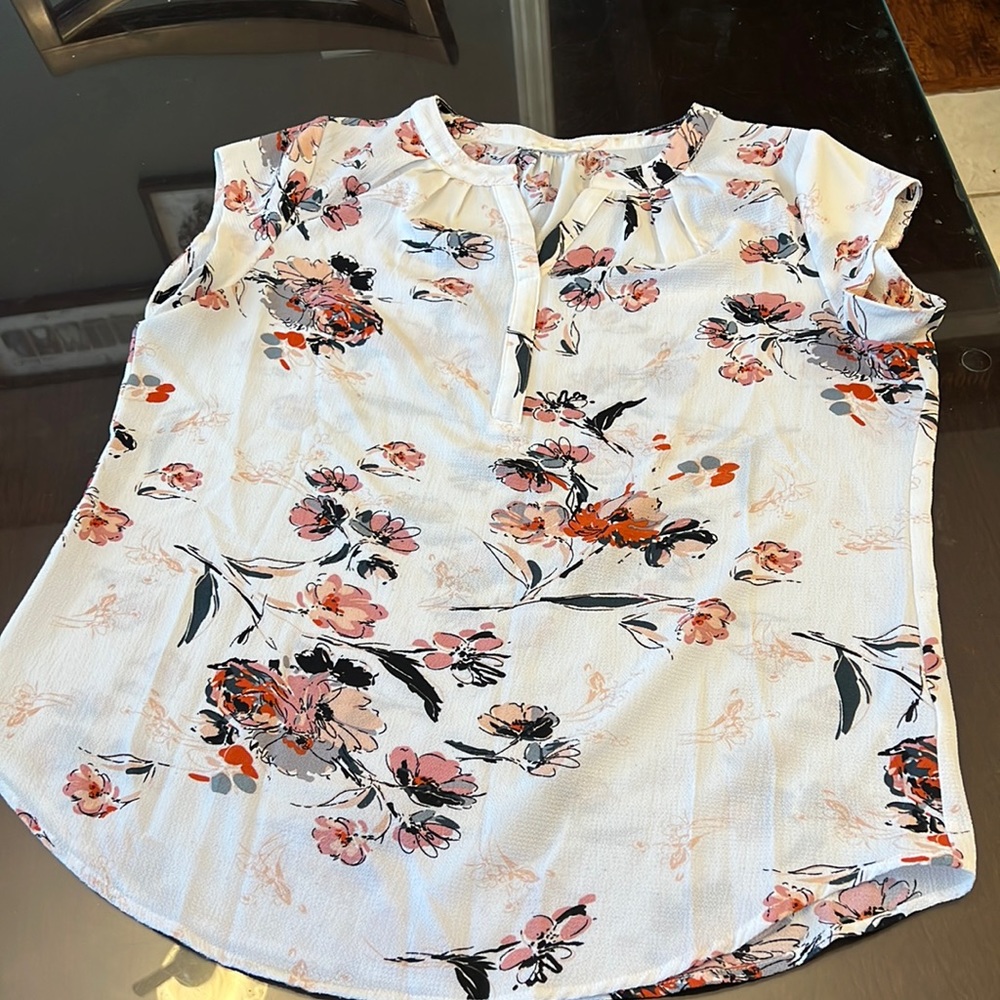 Fun2fun Walden Split Neck Blouse - image 1